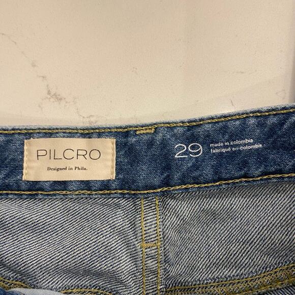 Pilcro High Rise Straight Leg Jeans Size 29 - Picture 5 of 10